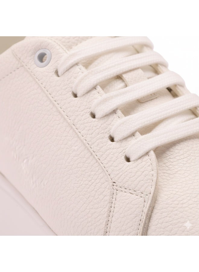 إيتاليانو سنيكرز رجالي برباط من الجلد الطبيعي بنعل رابر تركي مريح - Image 3