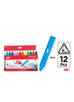 MP Plastic crayons mp 12pc 