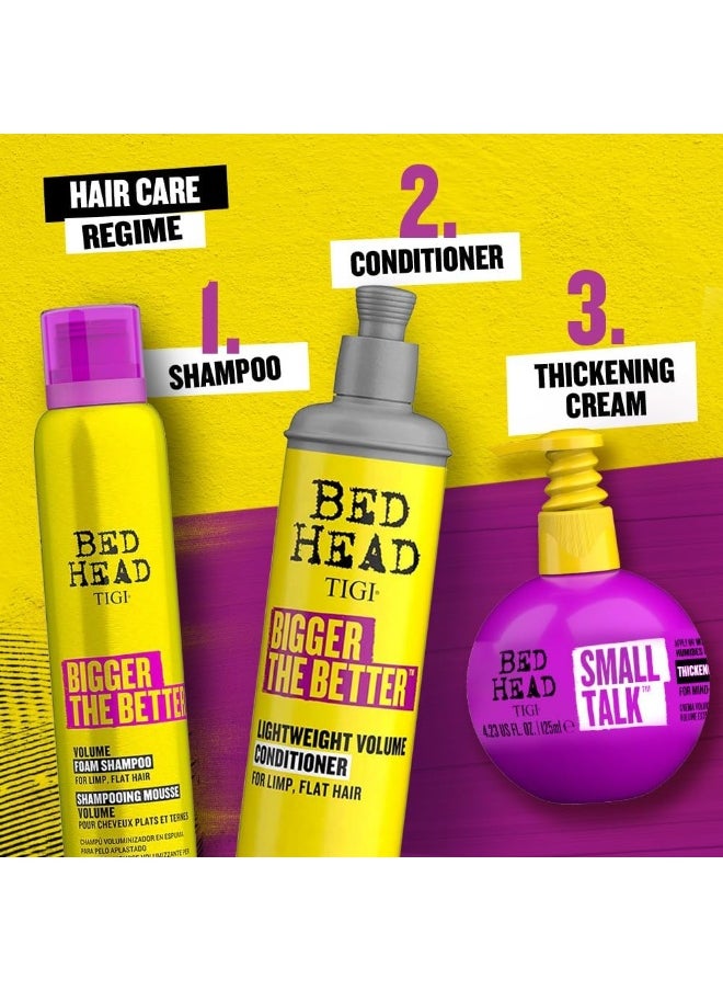 TIGI Bed Head by TIGI - Small Talk Hair Thickening Cream - For Fine Hair - 125 ml  - Image 4