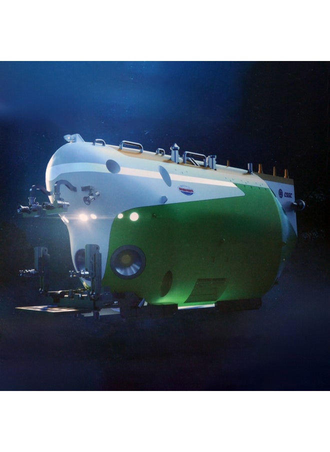 Trumpeter 07333 China Deep Sea Striver Manned Submersible Jiaolong 1/72 Submarine-Color:Original Model