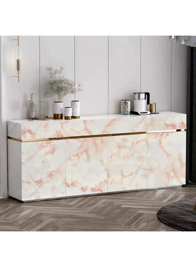 صن بيرد الرخام الإيطالي تجديد بولي كلوريد الفينيل خلفية الجدار مقاوم للماء ملصقات ذاتية اللصق طاولة خزانة الجدول الأثاث (24X48) - Image 5