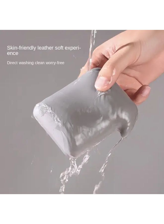 Gray Mouse Wrist Rest Pad Non Slip Surface Cushioned Support For Computer Office Gaming - Image 4