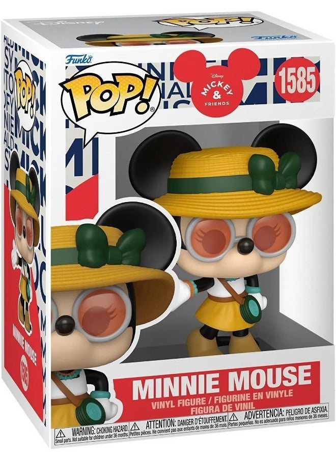 Funko Funko POP! Disney Mickey & Friends Minnie Mouse (Spring Fest) Vinyl Figure (9.4 cm)  - Image 1