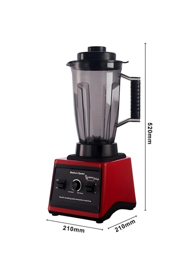 Generic - Restaurant Blender for Juice Centers with German Standards - Professional Edition 3L with Double Container - 10000W Power - Image 1