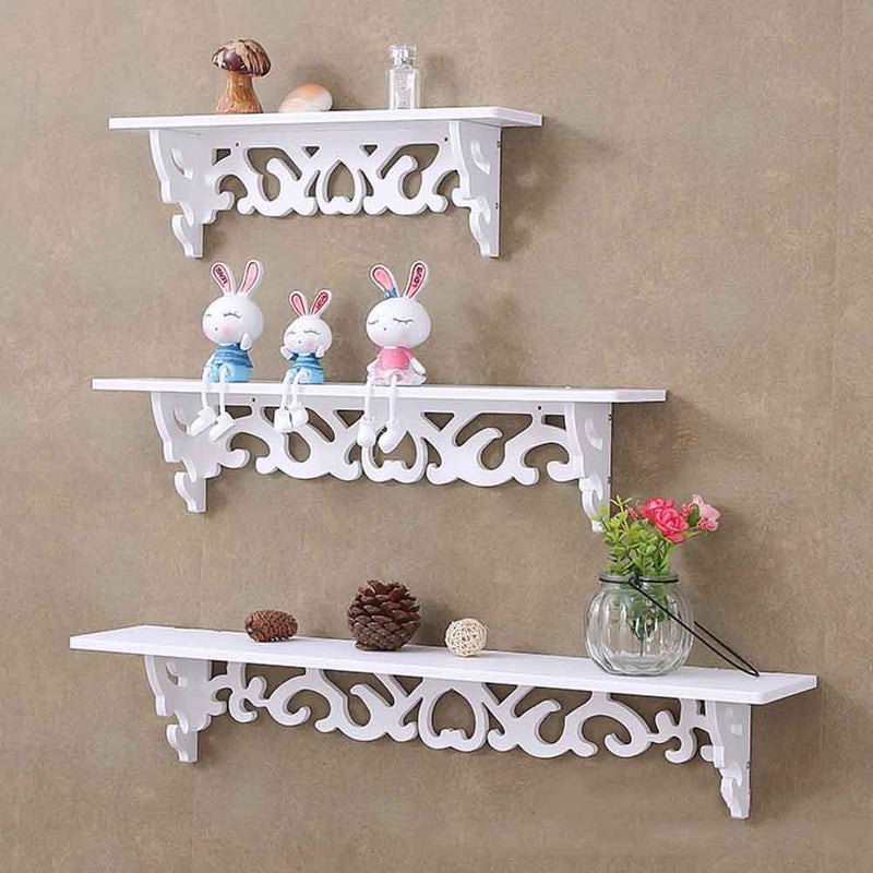 Wall Shelf with Hooks - Image 3