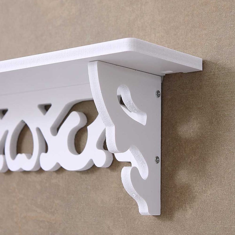 Wall Shelf with Hooks - Image 2