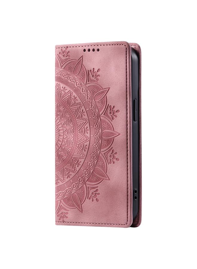S-TOP Case For Motorola Moto G85 Totem Embossed Magnetic Leather Phone Case - Image 2