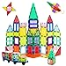 Cutedeer 108 Piece Magnetic Tiles Magnet Building Blocks Set for Kids Toddlers STEM Construction Toys with Gift Box for All Ages Boys Girls - Image 2
