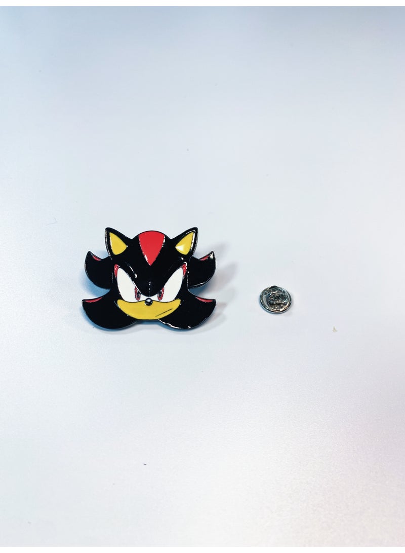 Sonic the Hedgehog (Shadow) Badge - Official Gaming Accessory - Stylish & High-Quality Design - Image 3
