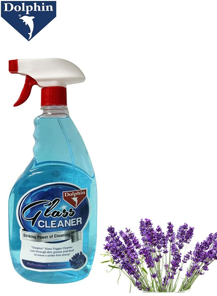 Dolphin Glass Cleaner Lavender Fragrance 750ml - Image 3