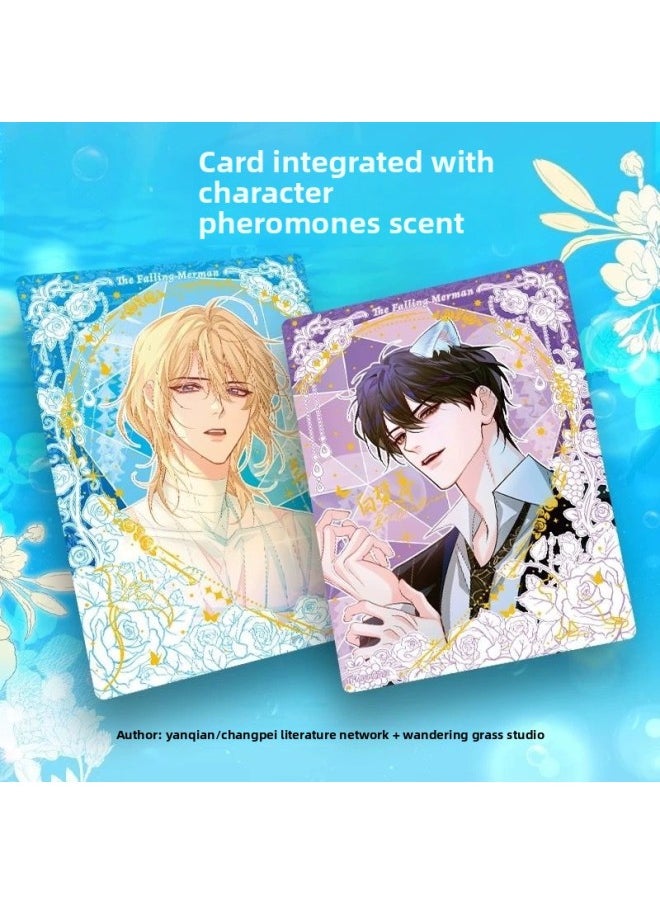 null - Card Collection Agency Genuine Mermaid Falls In Liu Ying Edition No.3 Bomb Collection Card Falls Into Deep Sea One Bomb Scene Cartoon Card-Color:2 Bombs Of Time Agents [collector's Edition 1 Box] - Image 1