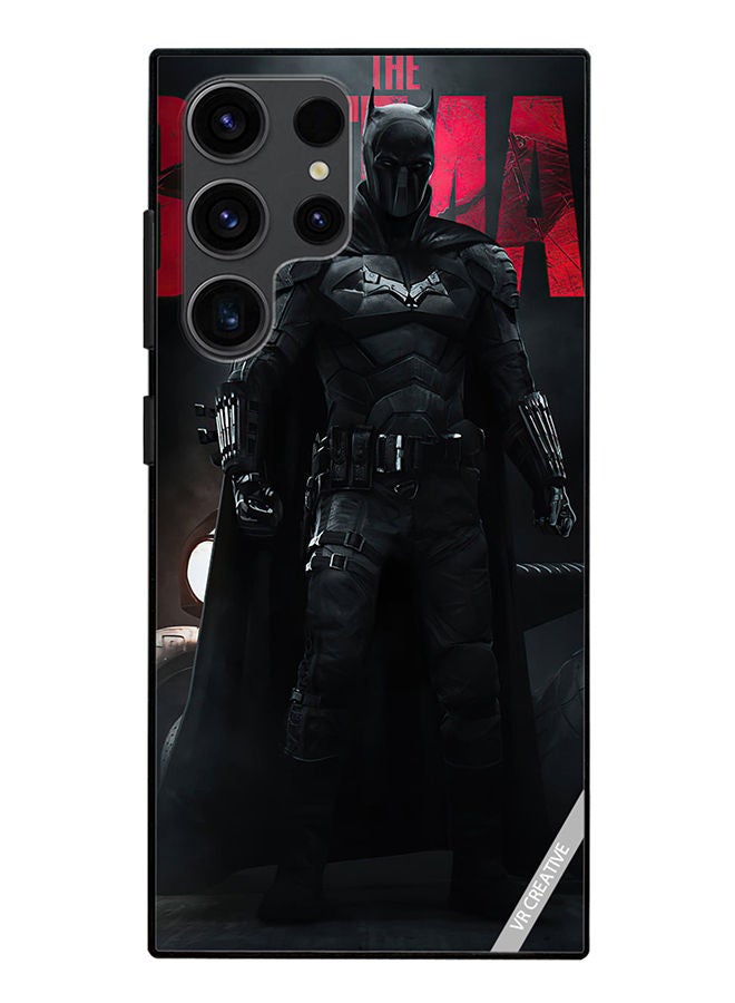 VR CREATIVE غطاء حماية واقٍ لهاتف سامسونج جالاكسي S23 الترا 5G بتصميم باتمان متعدد الألوان - Image 1