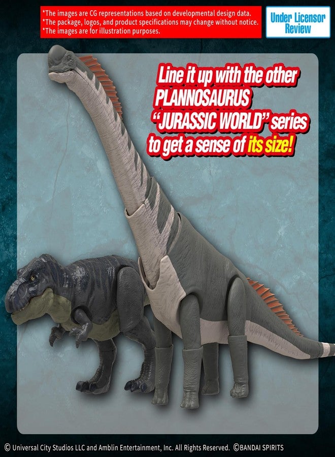 BANDAI SPIRITS Bandai Hobby - Jurassic World - Titanosaurus - Jurassic Collaboration Plannosaurus Dinosaur Model Kit - Image 5