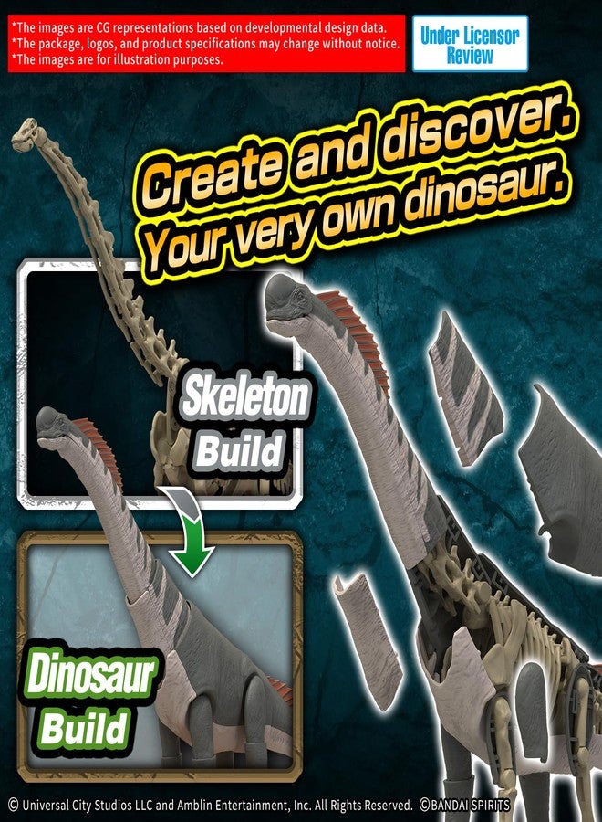 BANDAI SPIRITS Bandai Hobby - Jurassic World - Titanosaurus - Jurassic Collaboration Plannosaurus Dinosaur Model Kit - Image 4