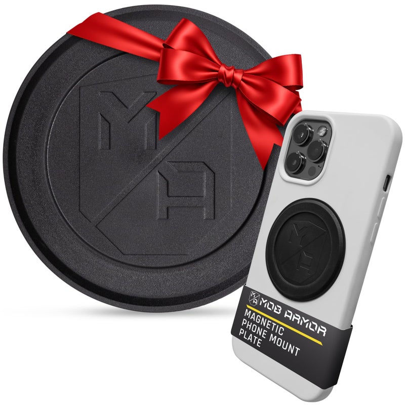 Mob Armor Magnet Flex Plate - Magnetic Phone Mount for iPhone, Android, Wireless Charging Compatible- 2mm Thick Rubber Magnetic Plate - - Image 1