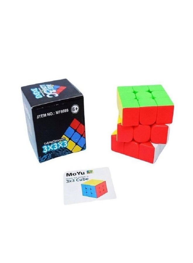 سدرة مكعب مويو السحري 3x3 - مكعب ملون عالي الجودة للأطفال - Image 1