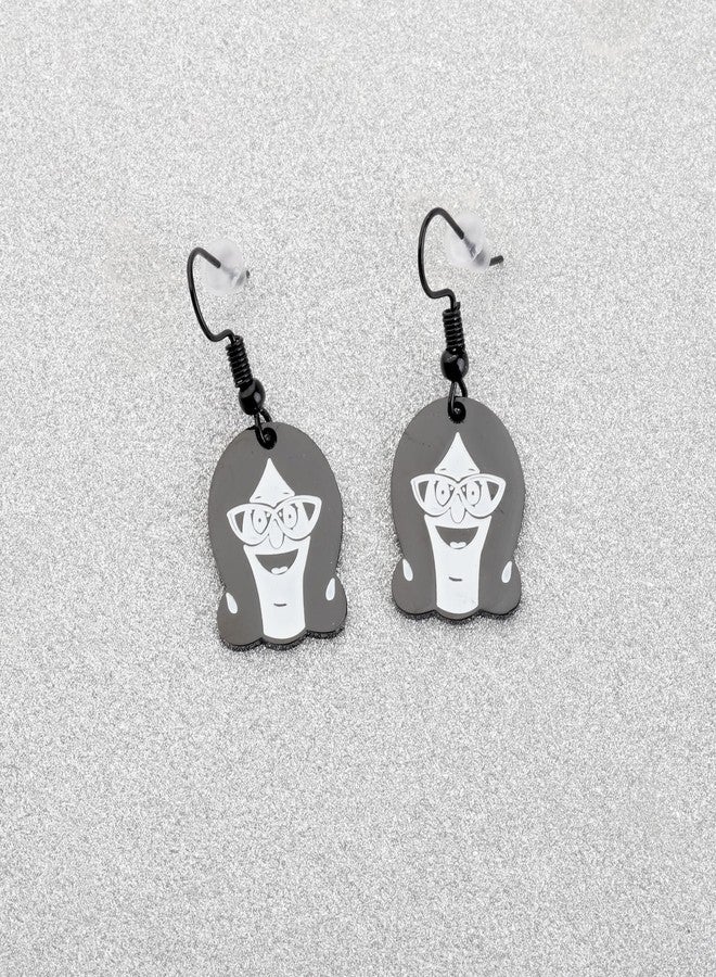 FAADBUK Bob’s Family Merchandise Burgers Earrings Bob Linda Tina Louise Gene Belcher Lover Gift (Linda earring) - Image 4