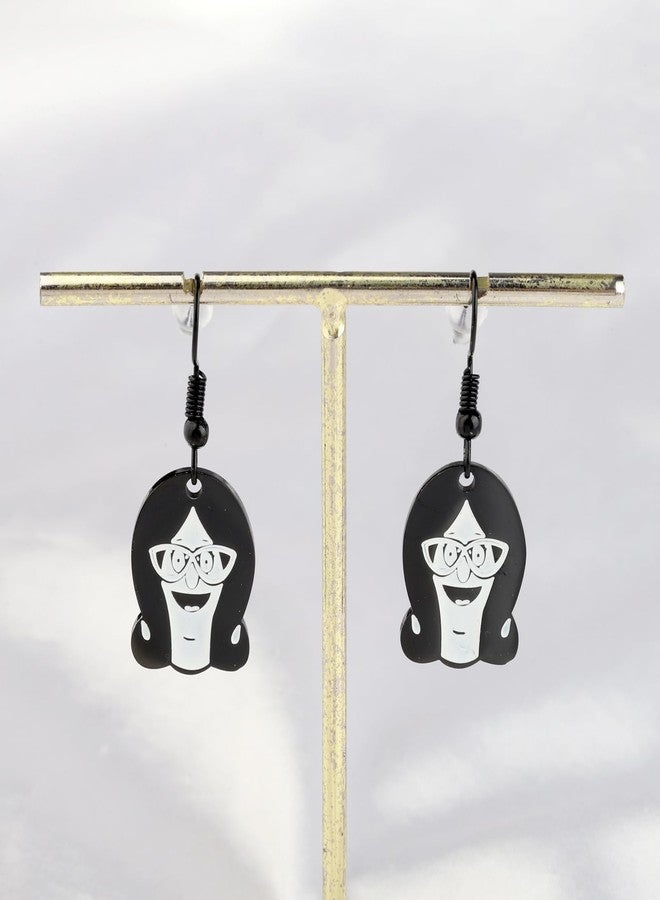 FAADBUK Bob’s Family Merchandise Burgers Earrings Bob Linda Tina Louise Gene Belcher Lover Gift (Linda earring) - Image 3