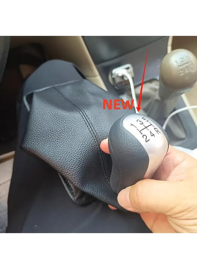 Matte 6 Speed Manual Transmission Gear Shift Knob For Car - Image 4