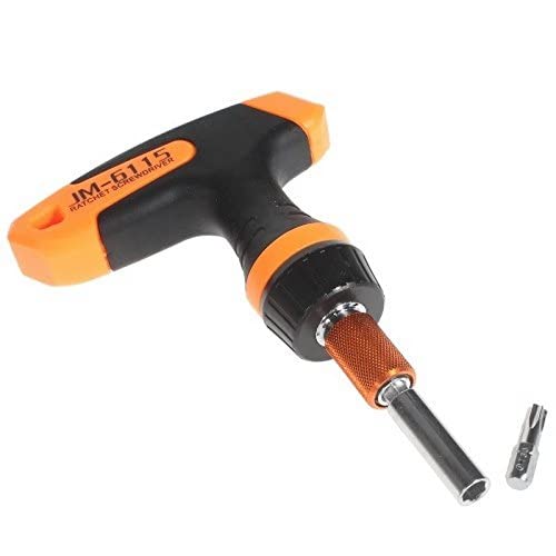 JAKEMY Jakemy 60 in 1 Professional Magentic Screwdriver tool Set with Unique T Shape Ratchet Screwdriver Common used in automotive parts and home applications 6115  - Image 4