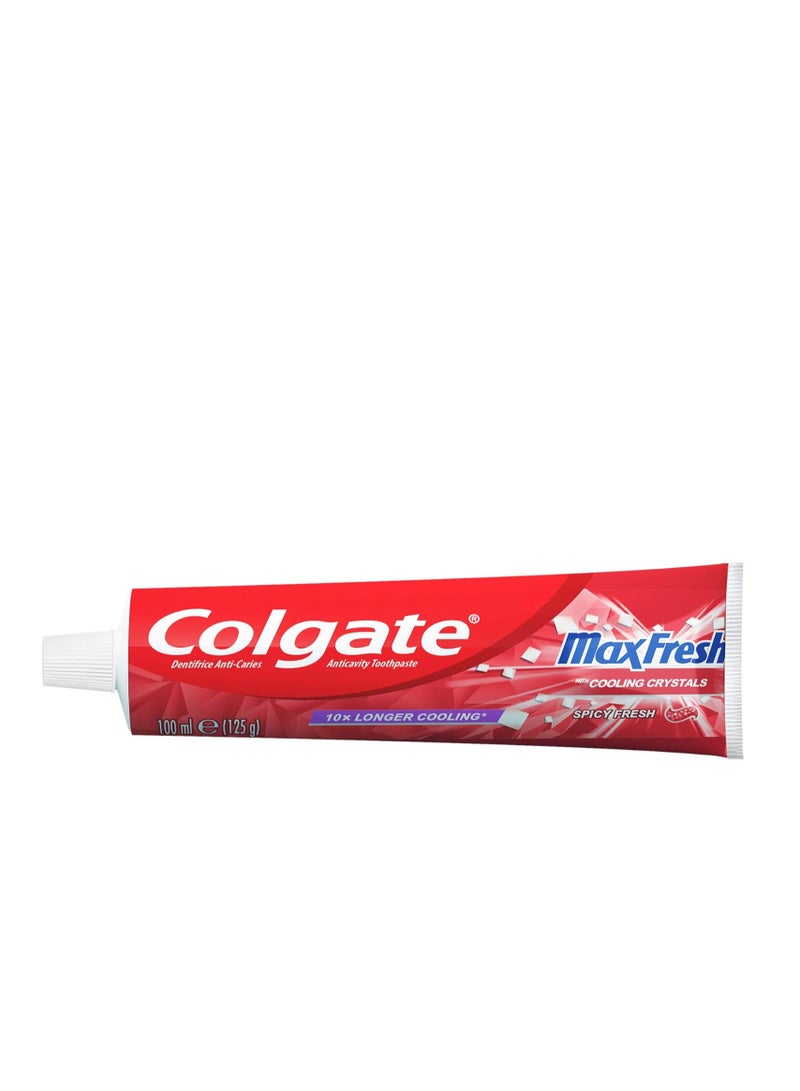 Colgate Pack Of 2 Max Fresh Spicy Toothpaste 100ml - Image 2