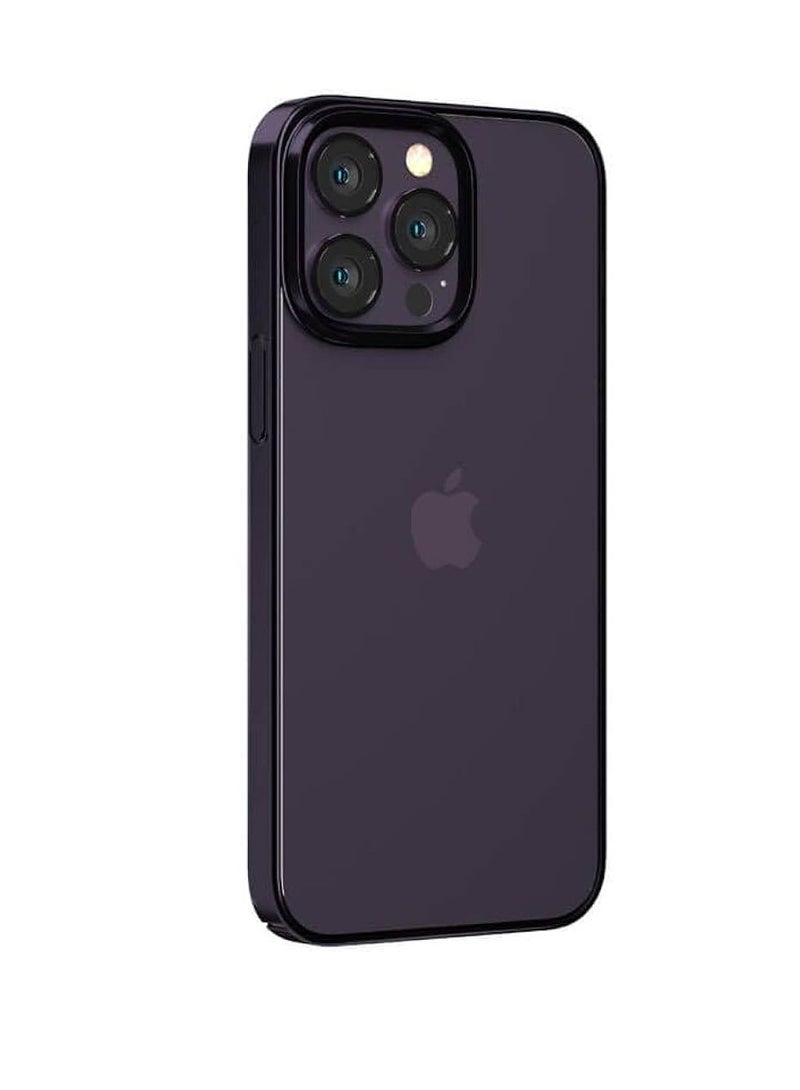 devia Devia iPhone 14 Pro Max Case Clear Drop and Scratch Resistant The protective case is specially designed to withstand drops from a height of up to 1.2 meters in deep purple color