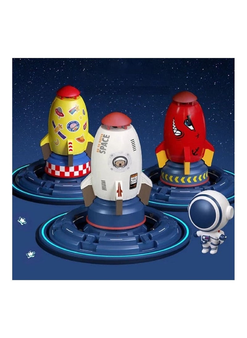 AMM - Rocket Toy Outdoor Yard Sprinkler Toy Rocket Sprinkler Summer Toy | Water Pressure Control Flight Altitude | Water Sprayer Toys for Kids - Image 1