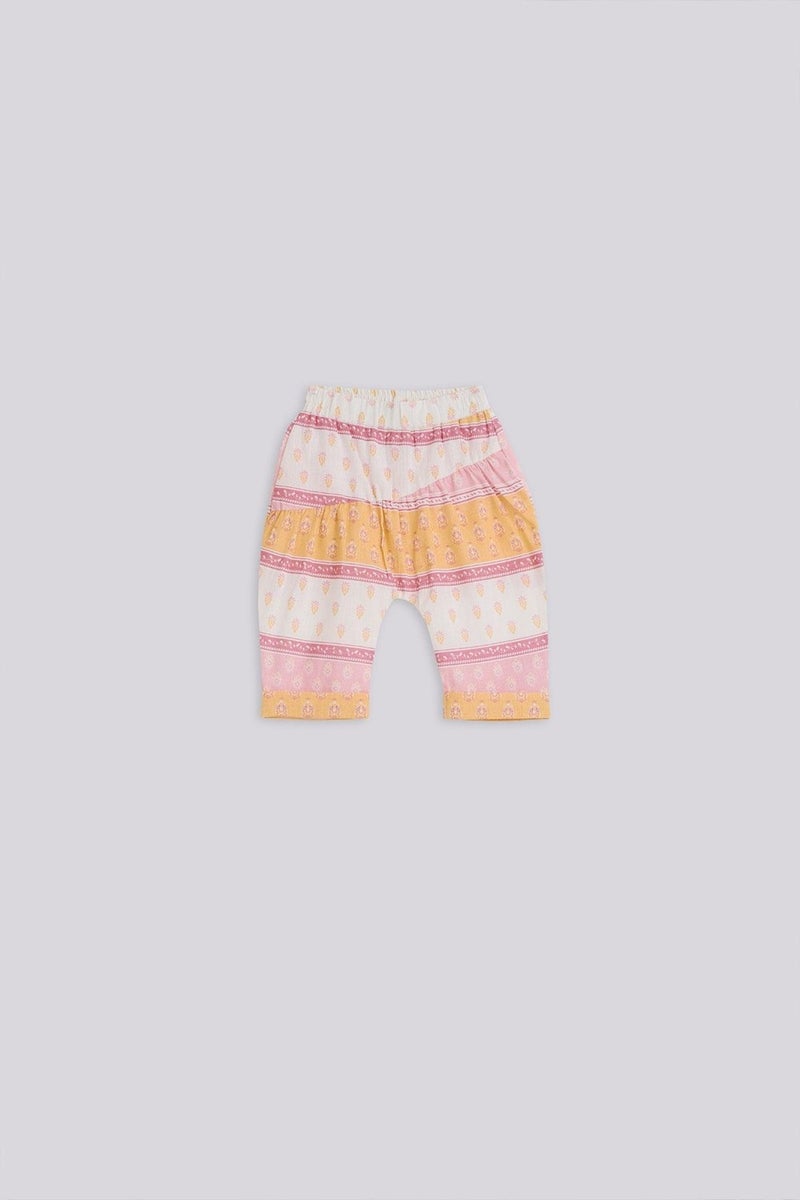 Layette Bg Store Baby Girl Patterned Trousers - Image 1