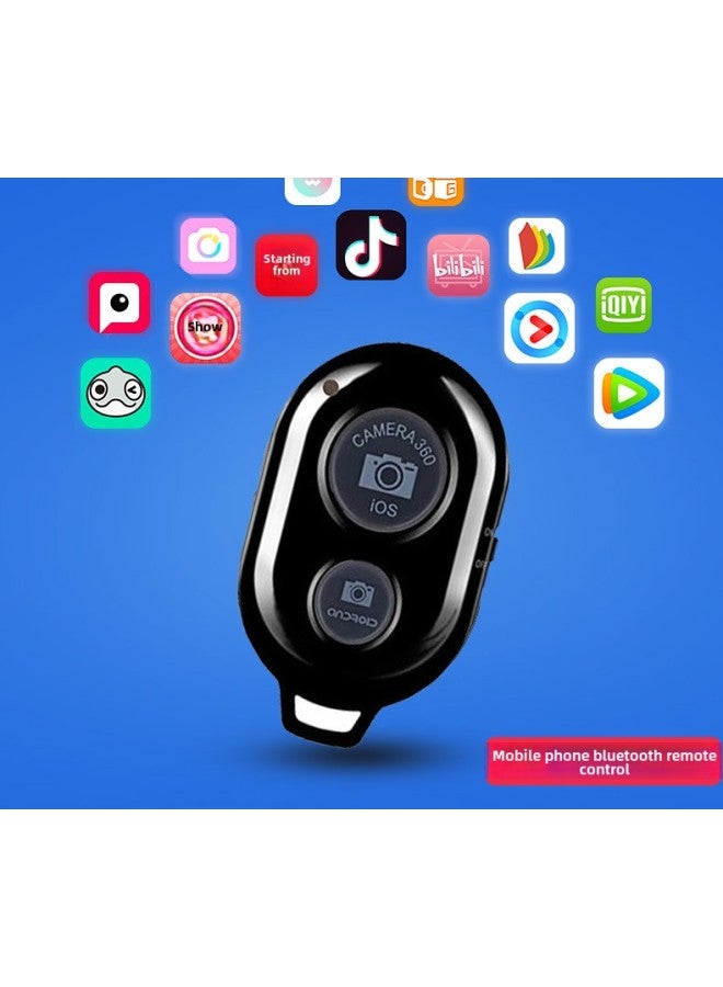 Generic SLR Grade Lens External Wide-angle Macro Fisheye Three-in-one Suit Lens Tremolo Selfie Camera-Body Color:Single Bluetooth Remote Control  - Image 1