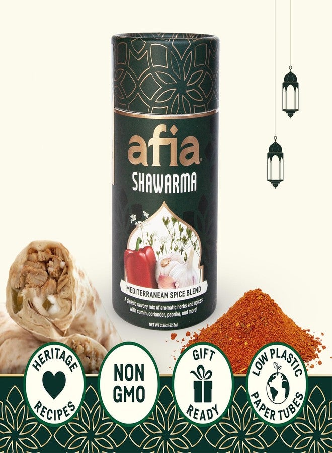 Afia Shawarma Seasoning | Mediterranean Spice Blend for Shawarma, Garlic Sauce (Toum), Flatbreads, Kebab, Kofta & Grilled Meat | Bold Middle Eastern Flavor with Cumin & Coriander | 2.2oz - Image 2