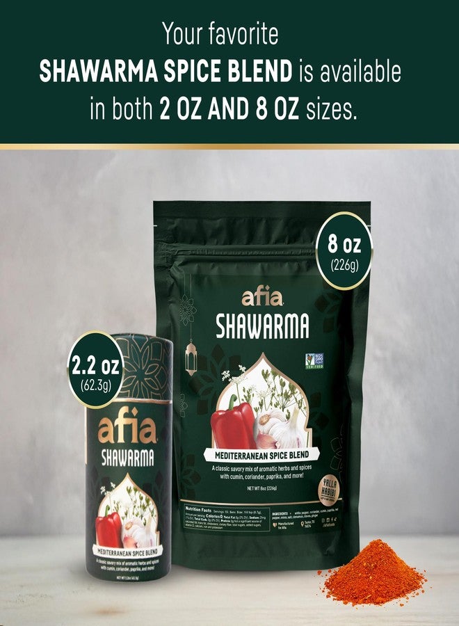 Afia Shawarma Seasoning | Mediterranean Spice Blend for Shawarma, Garlic Sauce (Toum), Flatbreads, Kebab, Kofta & Grilled Meat | Bold Middle Eastern Flavor with Cumin & Coriander | 2.2oz - Image 5