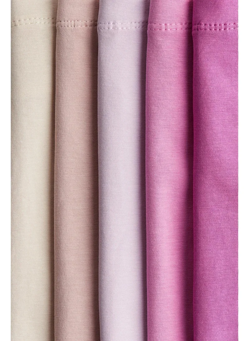 H&M 5-pack cotton leggings