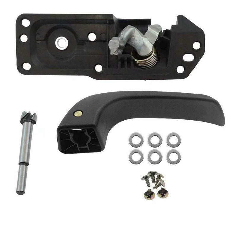 WOWAUTO 20833606 Interior Door Handle Kit Front Left Diver Side Fits for Cadillac Escalade 20072011 Chevy Avalanche Cheyenne Silverado Suburban Tahoe 20072014 GMC Sierra Yukon 20072014 Replace 80374 - Image 2