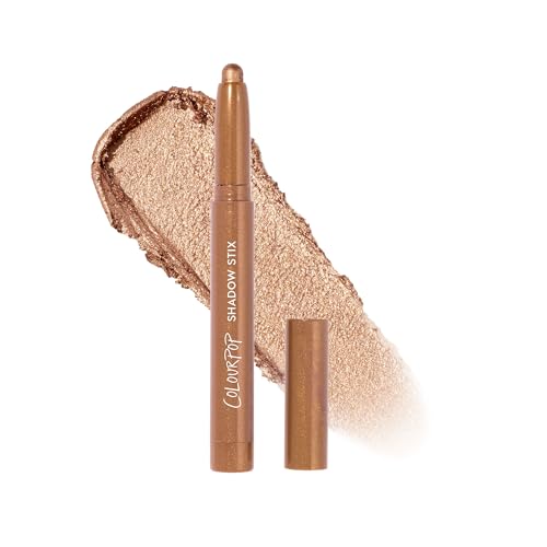 ColourPop Shadow Stix - Cream Eyeshadow Stick with Long-Lasting Color - Multi-Use Cream Makeup with a Built-In Sharpener & Precise Tip for Easy Application - Walk of Fame (0.05 oz) - Image 1