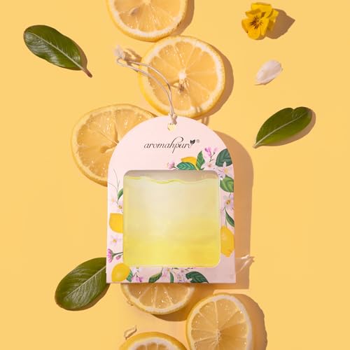 Aromahpure Gel Wink Hanging Car Perfume | Long-Lasting Gel Based Car Air Freshener | Car Accessories | Last Up to 30 Days (Sandal-Lemon-Berry) - Image 5