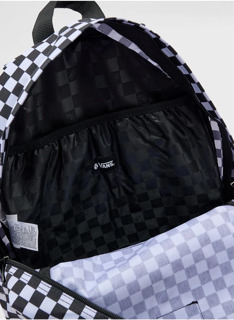 فانز Old Skool Grom Check Backpack