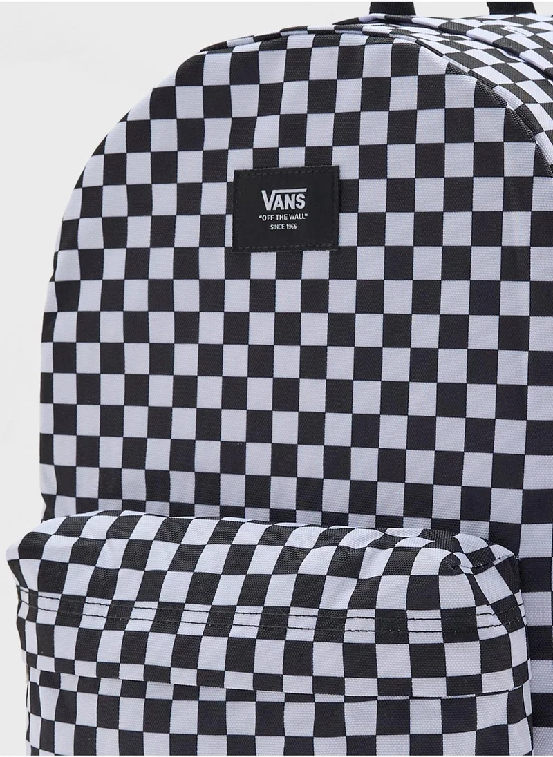 فانز Old Skool Grom Check Backpack