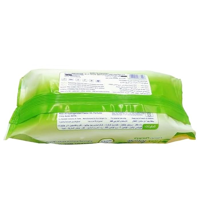 Max Touch Refreshing Wet Wipes with Cap - 80 Pieces - Image 2