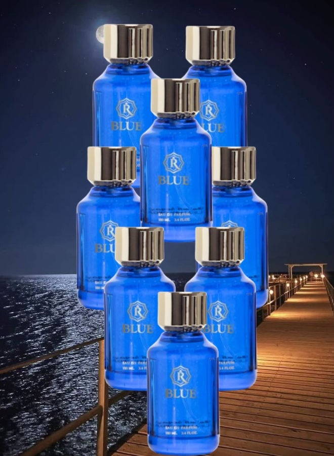 السلمان للعود 8 قطع عطر ار بلو 100مل - Image 1