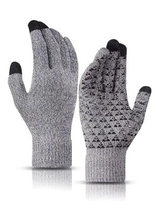 1 Pairs of Winter Knit Gloves for Warm Men with Upgraded Touch Screen Anti-Slip Gloves - pzsku/Z3EEDF2FAECD431D15D80Z/45/_/1701325322/e2d9ab79-f648-4d5d-a8dd-b5862d0460fb