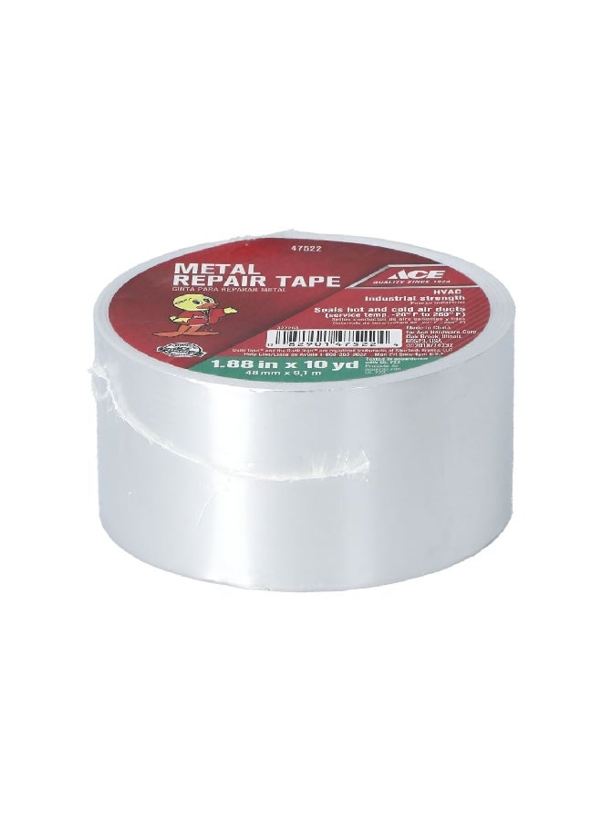ACE Industrial Strength Heavy Duty Metal Repair Tape Silver 1.88 Inch x 10 yd 47522  - Image 3