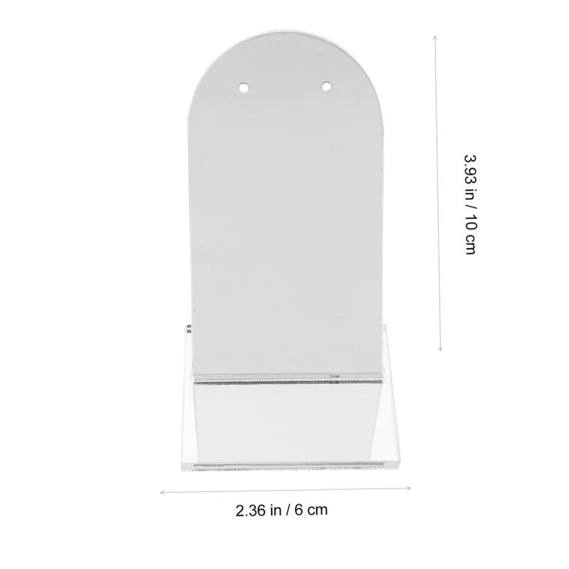 Acrylic Earring Display Stand for Jewelry Photography Recyclable - Image 3