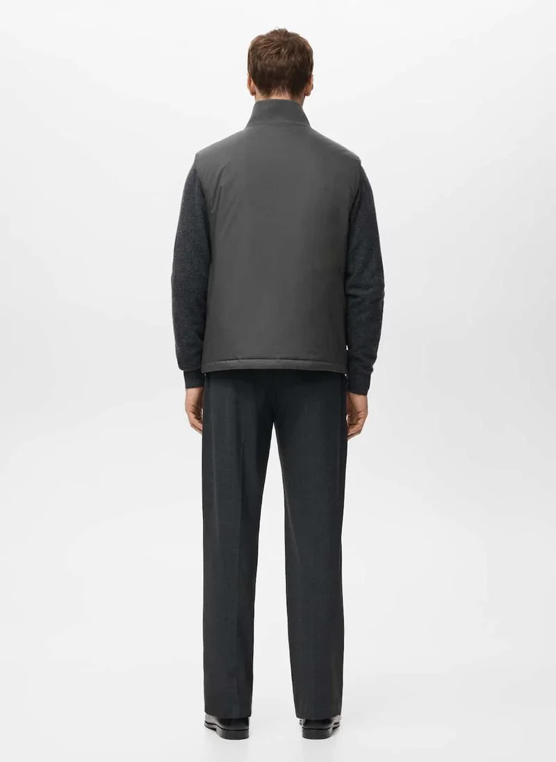 مانجو مان Lightweight quilted gilet