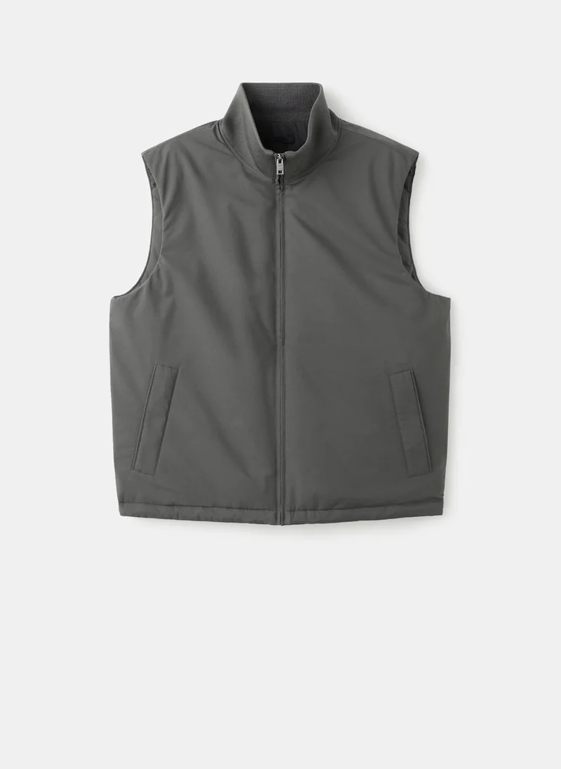 Mango Man  Lightweight quilted gilet for Men | Best Price UAE