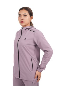 Abitos Stylish Ladies Sports Jacket with Bold Shoulder Stripe – Lightweight & Versatile  - Image 4