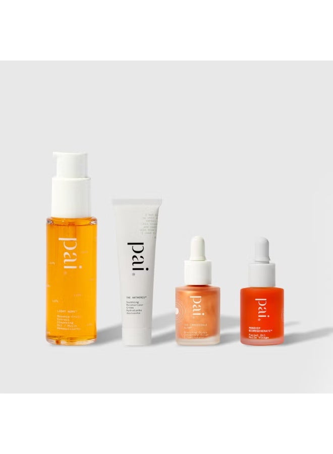 Pai Skincare Try Pai Kit - Chamomile Moisturiser, Bronzing Drops, Cleansing Oil & Rosehip Oil - Image 3