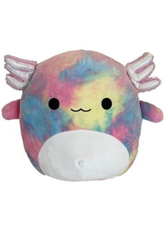 SQUISHMALLOW S Official Kellytoy Plush Sea Life Squad Squishy Soft Plush Toy Animals (Tinley Rainbow Axolotl 5 Inch) 