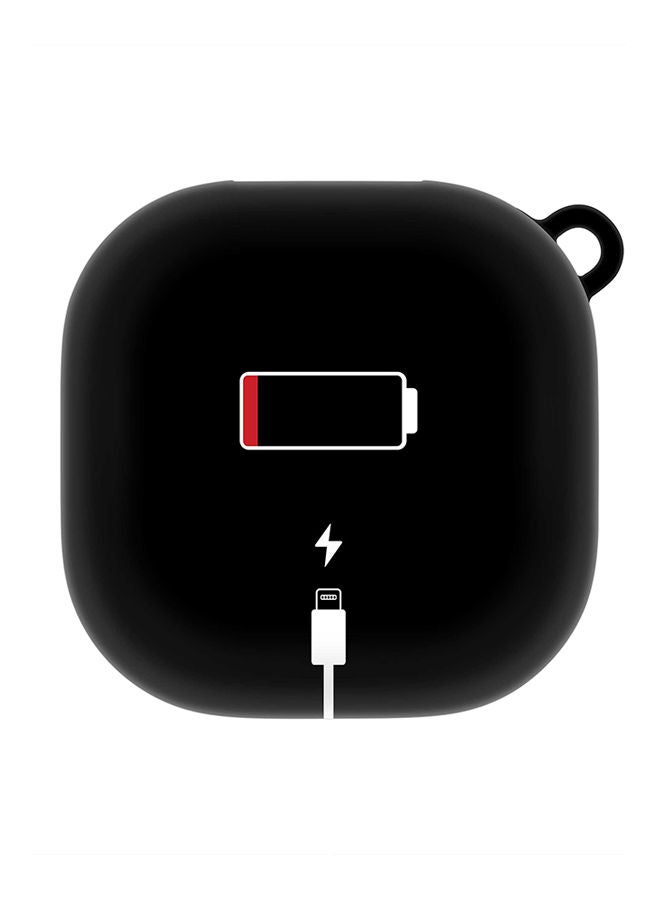 Stylizedd StylePods Custom Case Samsung Galaxy Buds Pro (2021) / Buds Live Case With Anti-Lost Keychain - Battery Empty - Image 1