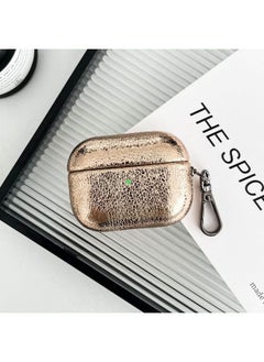 Suitable For Apple Airpodspro Generation Metallic Color 3 Generation For Apple Second Generation Protective Case Personalized Creative Earphone Case-Color:local Tyrant Gold-Applicable Model:Airpods Pro [2019]]