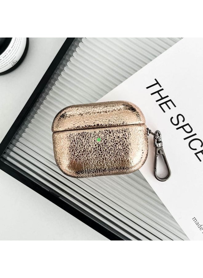 Generic - Suitable For Apple Airpodspro Generation Metallic Color 3 Generation For Apple Second Generation Protective Case Personalized Creative Earphone Case-Color:local Tyrant Gold-Applicable Model:Airpods Pro [2019]] - Image 1